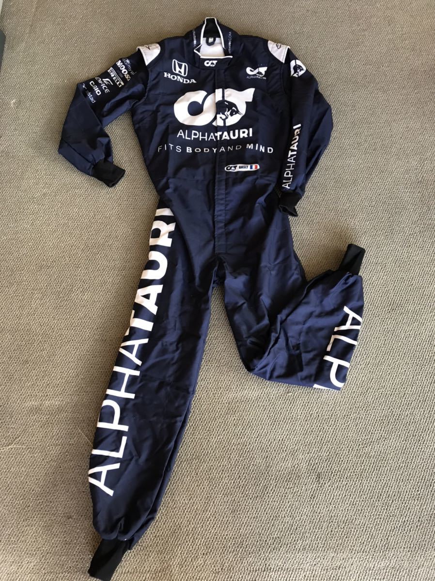 人気セール，100%新品 アルファタウリホンダ ALPHA TAURI HONDA レーシングスーツ50サイズ(F1)｜売買されたオークション情報、yahooの商品情報をアーカイブ公開 - オークファン F1