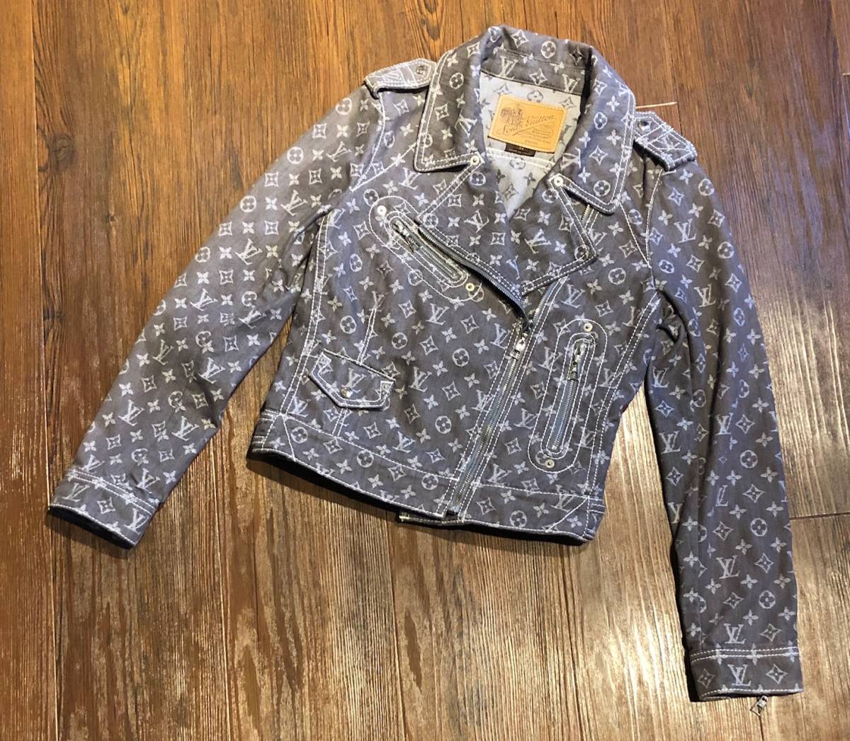定価30万 国内正規☆ LOUIS VUITTON モノグラム デニム ダブル 
