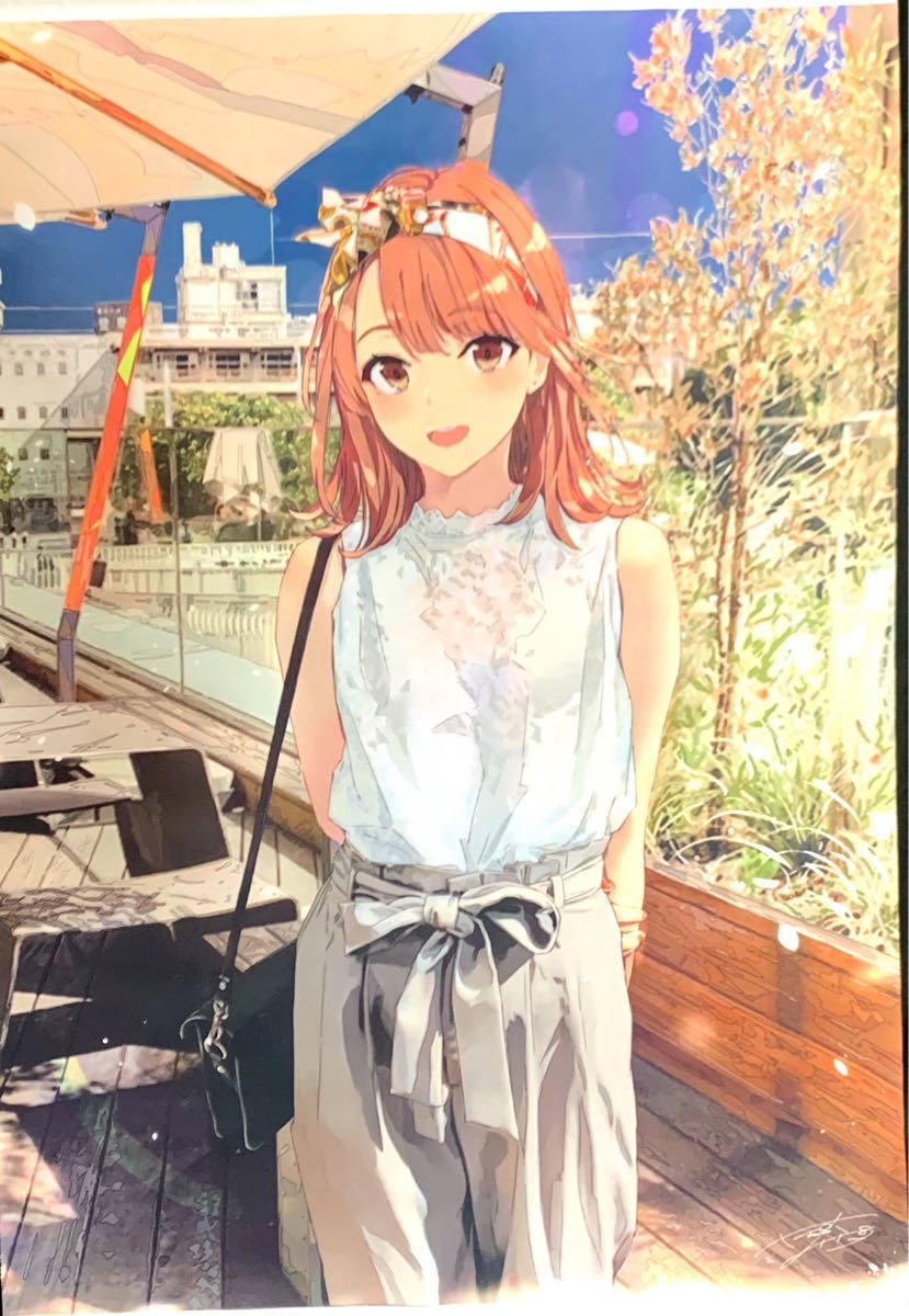 待ち合わせいろはす B2タペストリー 一色いろは vividcolor ぽんかん⑧