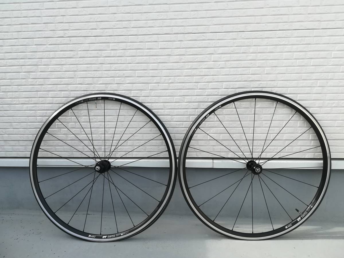 【ホイールセット】ロードバイク用ホイール DT SWISS R460 (DTスイス) アルミ クリンチャー ホイールセット シマノ11速 700C_1