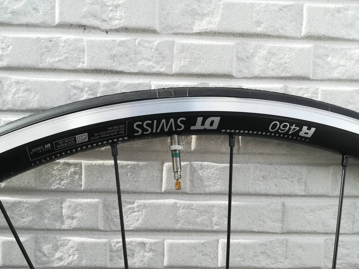 【ホイールセット】ロードバイク用ホイール DT SWISS R460 (DTスイス) アルミ クリンチャー ホイールセット シマノ11速 700C_2