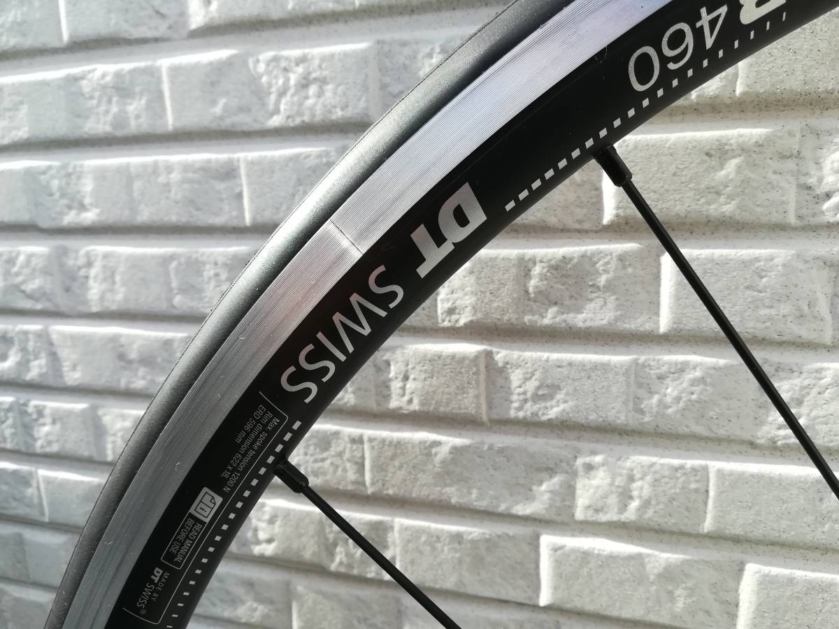 【ホイールセット】ロードバイク用ホイール DT SWISS R460 (DTスイス) アルミ クリンチャー ホイールセット シマノ11速 700C_6