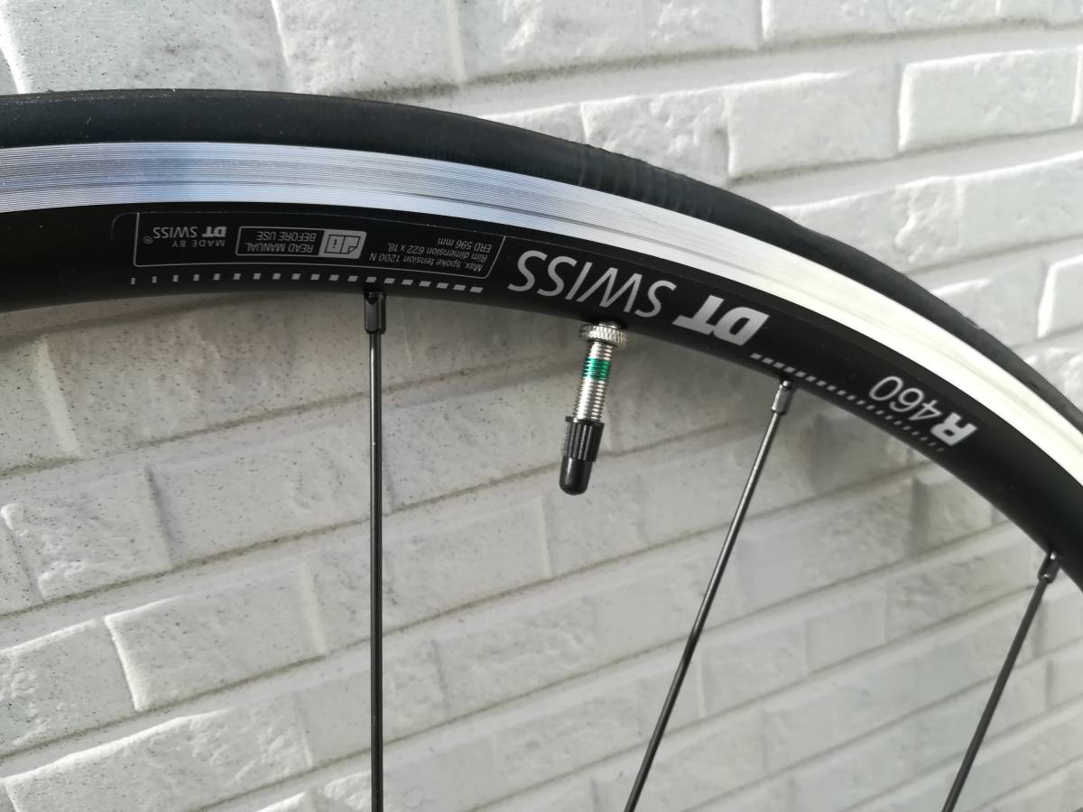 【ホイールセット】ロードバイク用ホイール DT SWISS R460 (DTスイス) アルミ クリンチャー ホイールセット シマノ11速 700C_9