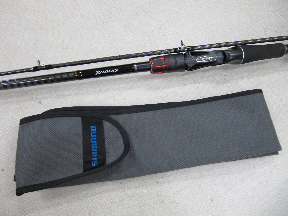 大人気，新作 程度良 シマノ ゾディアス ZODIAS C14+ HI POWER X 172H-2 shimano(2ピースベイトロッド)｜売買されたオークション情報、yahooの商品情報をアーカイブ公開 - オークファン ルアーロッド