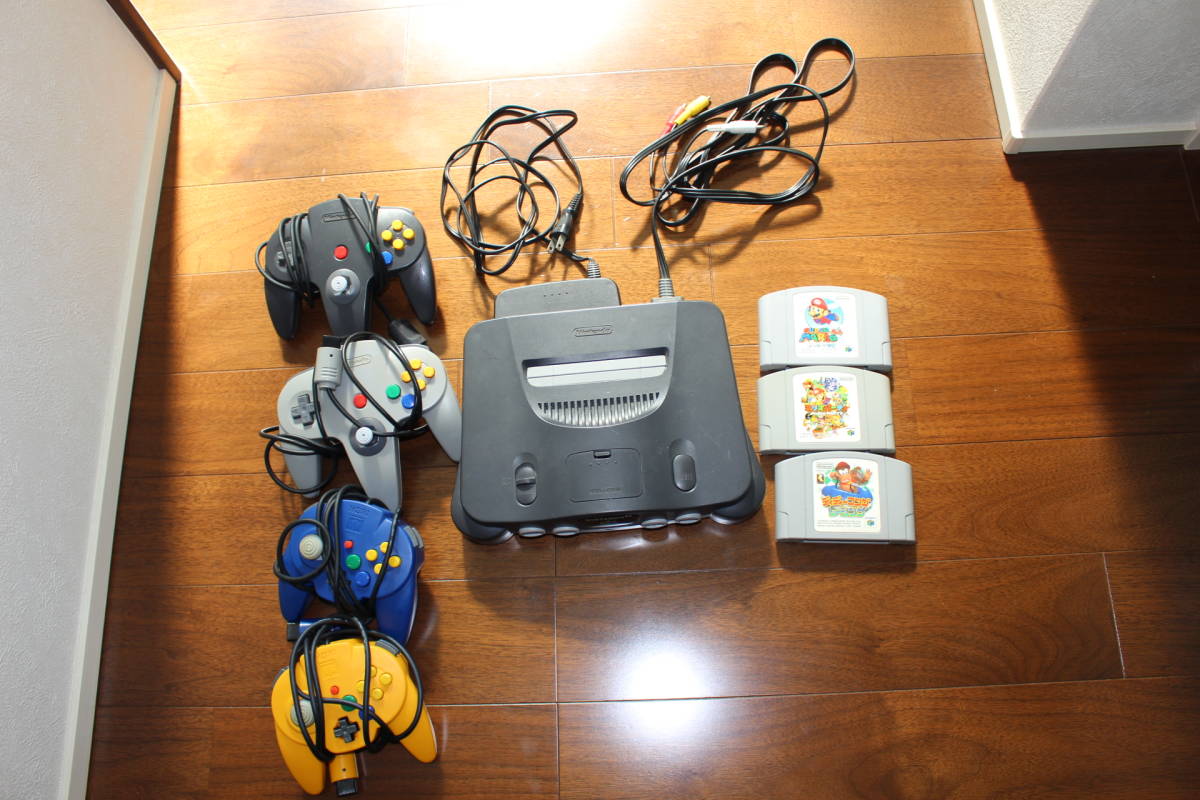 ☆ 任天堂 nintendo 64 一式 ソフト 3本 セット マリオパーティー 