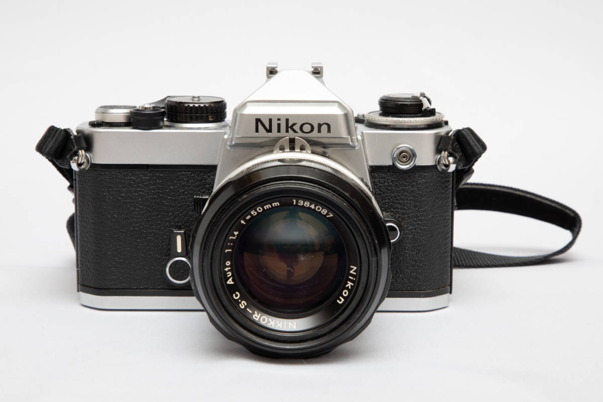 名機Nikon FE ＋NIKKOR 50mm f/1.4セット 【ジャンク】