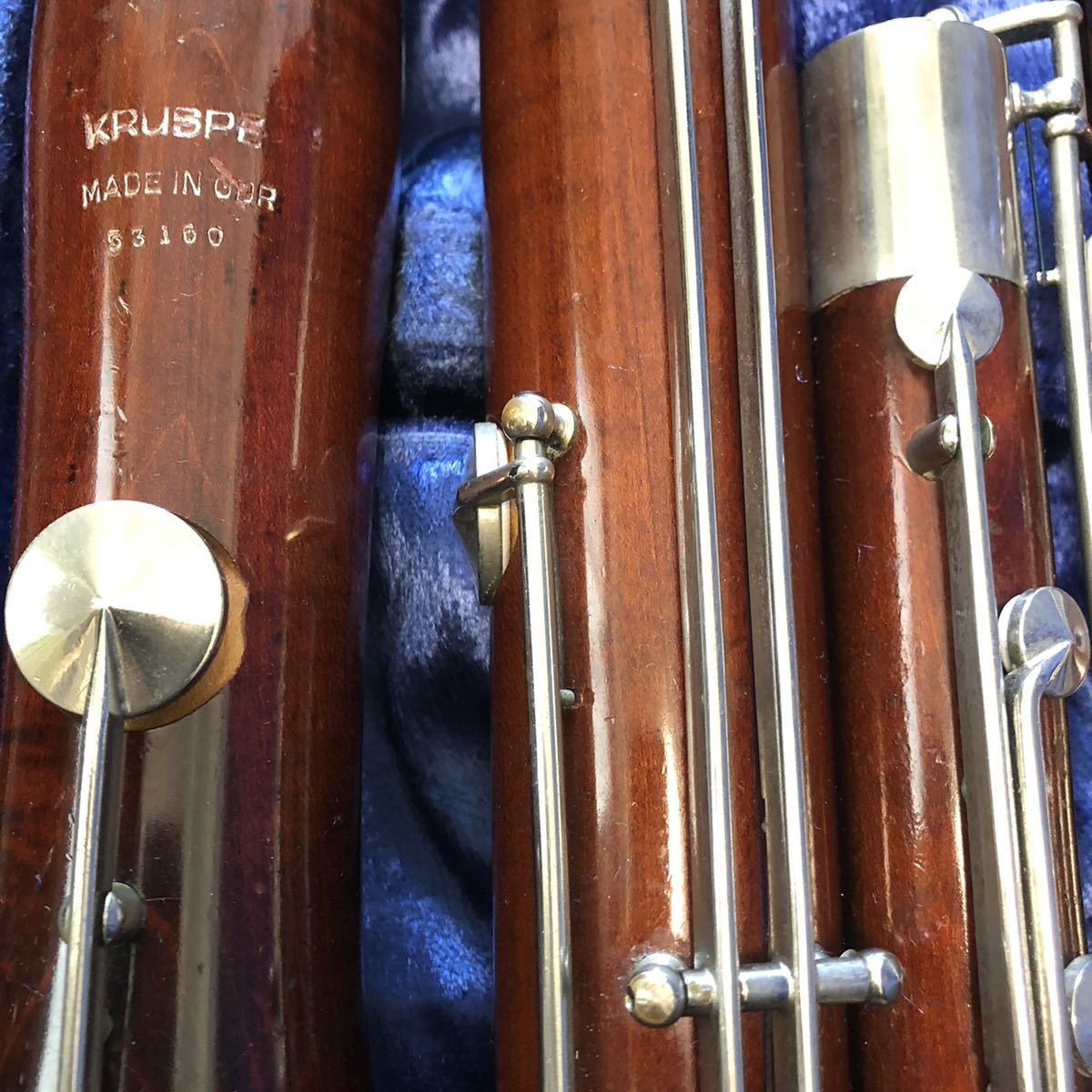 ファゴット Yahoo!オークション クルスペ KRUSPE Bassoon 本体ケース込 