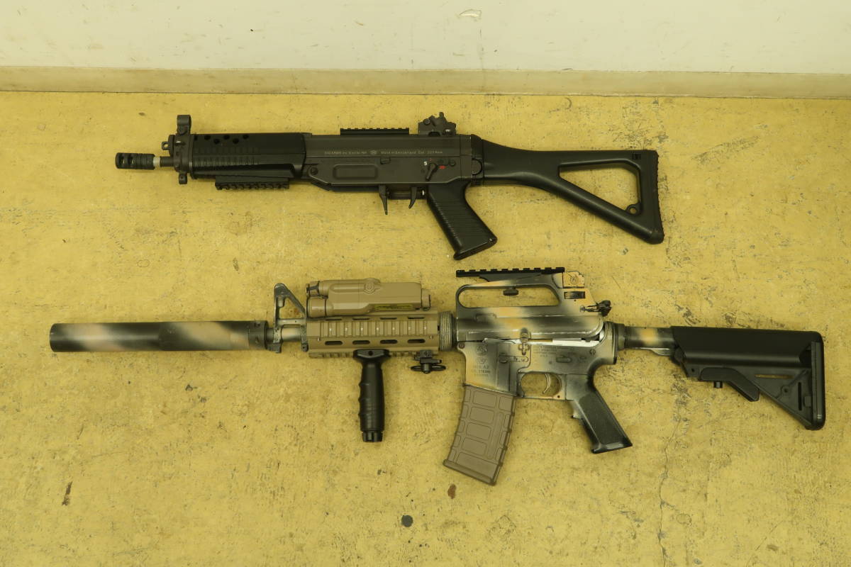 中古トイガン(34) 東京マルイ SIG シグ SG 552-2 コマンド 0531 M16A2