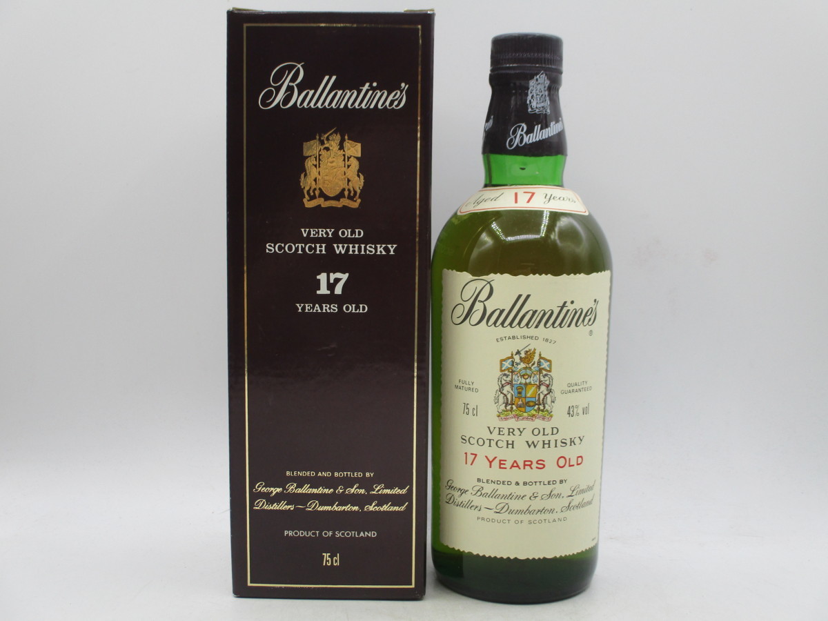 BALLANTINE'S 17年 バランタイン スコッチ ウイスキー 箱入 未開封