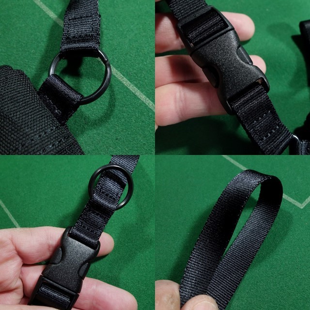 □ポーター HYBRID X-PACナイロン素材 薄柄ショルダーバッグ