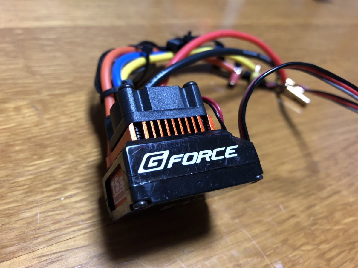 G-Force TS90ブラシレスアンプ PROGBOX セット TS 90A ESC | G-FORCE