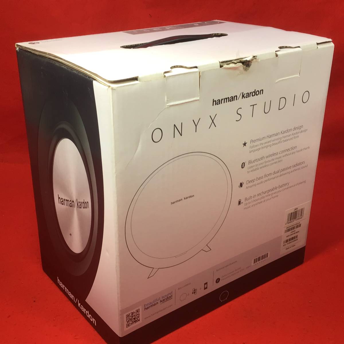 未開封　Harman Kardon ONYX STUDIO ワイヤレススピーカー harman/kardon ONYX STUDIO ハーマンカードン ワイヤレススピーカー