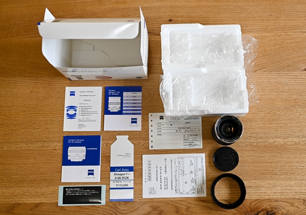 限定SALE，新作 極上品 カールツァイス Carl Zeiss DISTAGON T 28mm F2 ZF ニコン用 付属品完備 元箱 Distagon T 2/28 ZF(ニコン)｜売買されたオークション情報、yahooの商品情報をアーカイブ公開 - オークファン ニコン