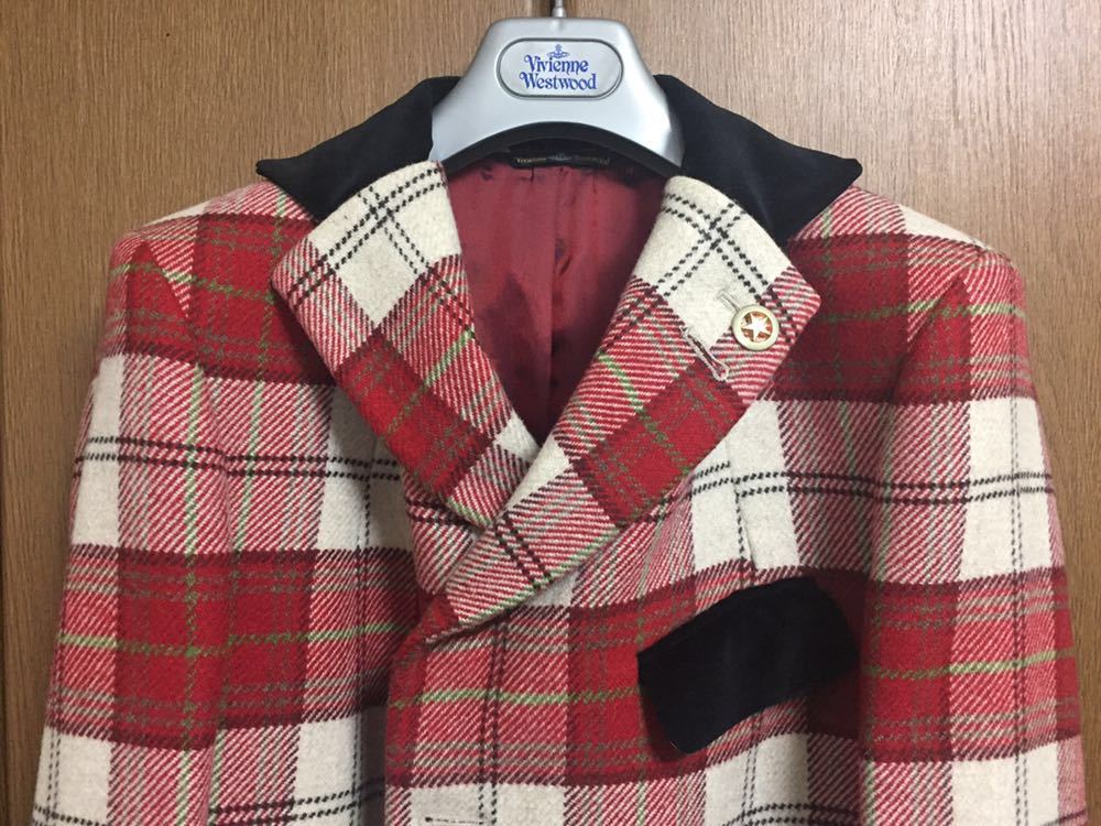 Vivienne Westwood Man 最高峰 イタリア製 チェスターコート う
