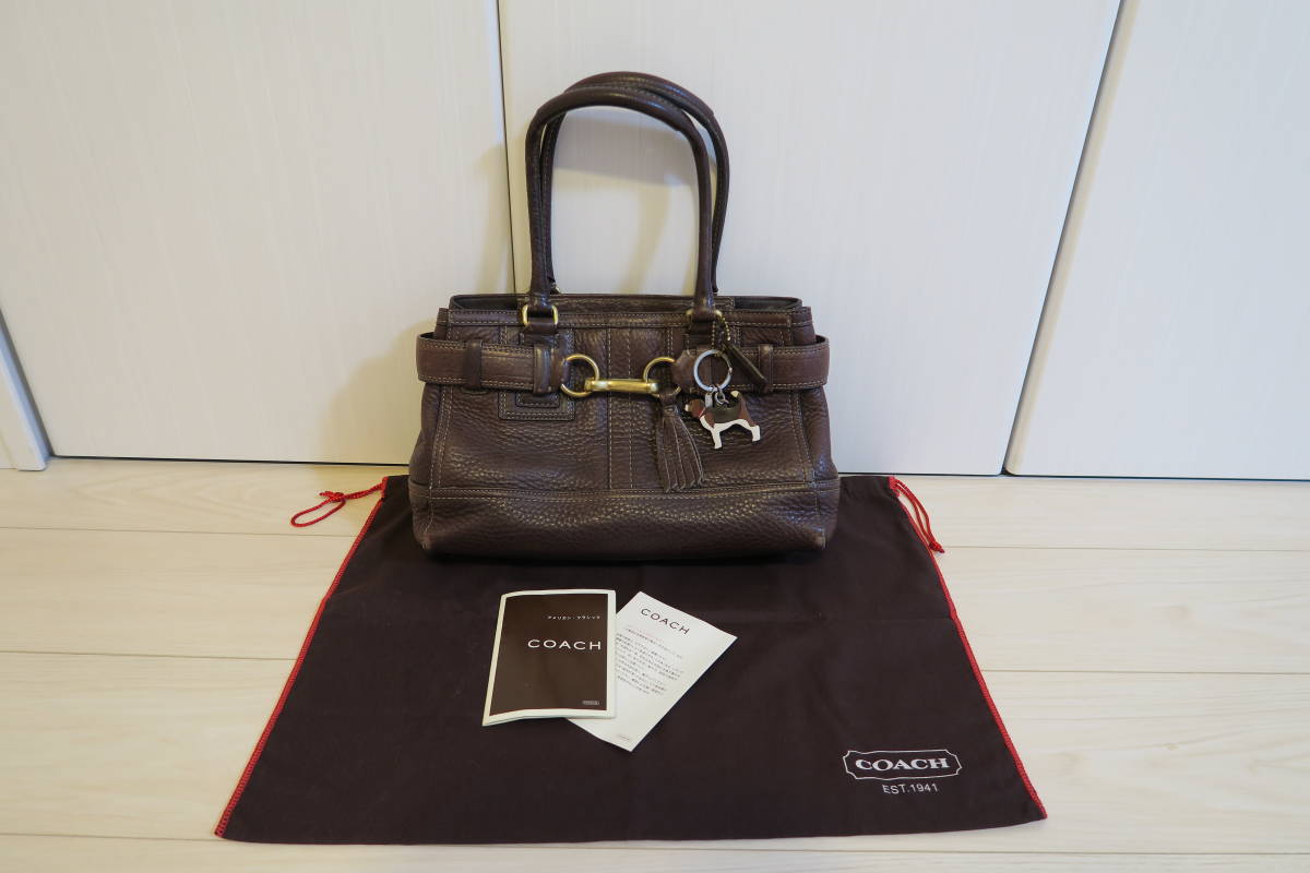 送料無料！コーチ COACH ハンドバッグ E06S-10212 ハンプトンズ レザー 