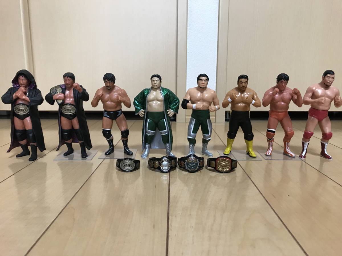 プロレス　絶版　レア　フィギュア　まとめ売り　武藤敬司　三沢光晴　小橋建太　ほか キャラプロ モグラハウス フィギュア三沢光晴小橋建太川田秋山ベイダー