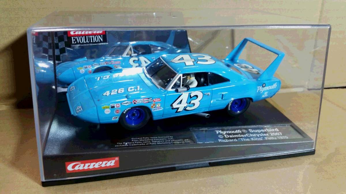 1年保証付き カレラの1 32プリムス スーパーバード リチャードペティ ホビーラジコン 1年保証付き カレラの1 32プリムス スーパーバード リチャードペティ ホビーラジコン