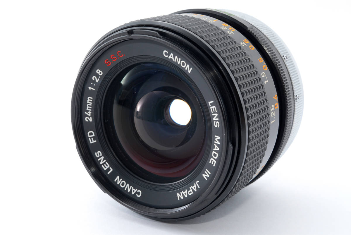 #5304★ 美品 ★ キヤノン CANON FD 24mm F2.8 S.S.C