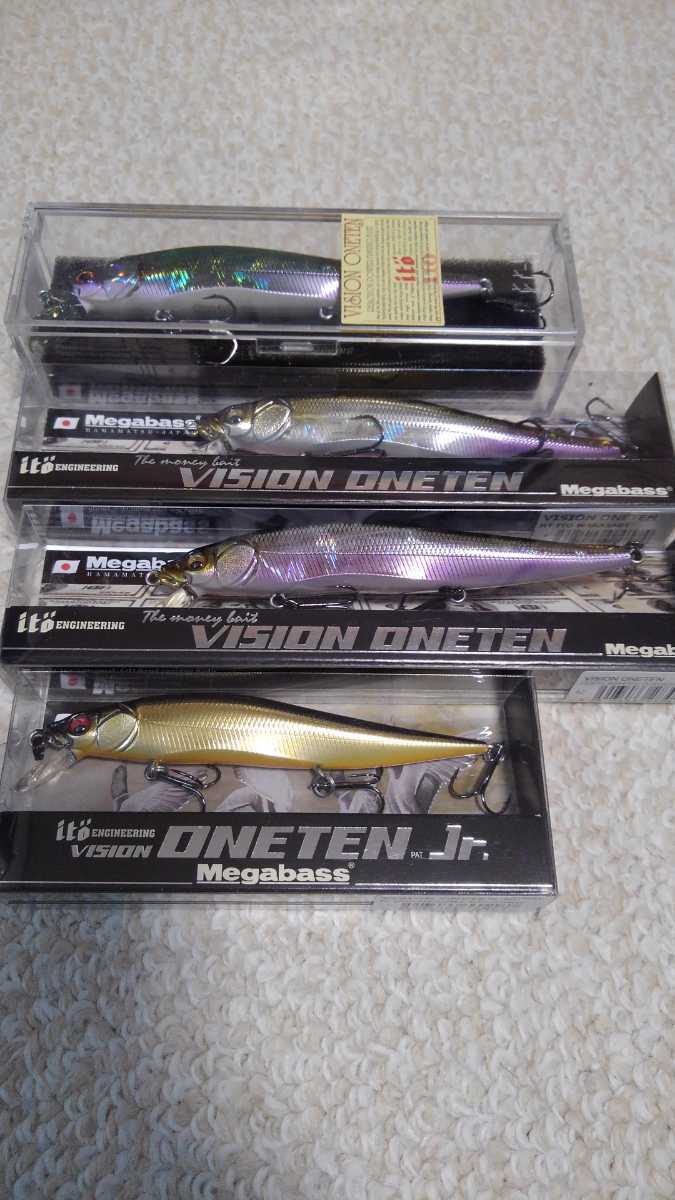 ONETEN VISION Jr. - メガバス 0 Megabass | バス・トラウト Vision ヴィジョンワンテンジュニア Megabass-メガバス Jr1 ワンテン Plus Jr2