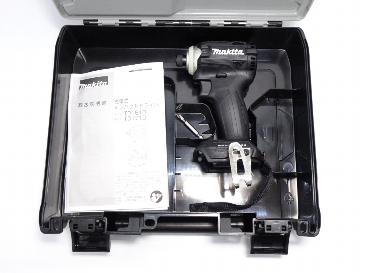 【爆買い，人気】 makita マキタ 18V 充電式インパクトドライバー TD171D ブラック 黒 本体 ケース 2 TD171DZ(本体)｜売買されたオークション情報、yahooの商品情報をアーカイブ公開 - オークファン インパクトドライバ