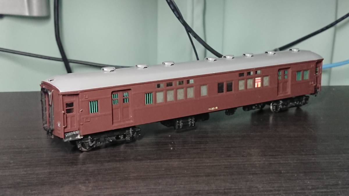 ◎【ち17】(美品)宮沢模型 HOゲージ 国鉄客車 マユ33 16 郵便車 宮沢模型 国鉄マユ33 郵便車 ミヤザワ 宮沢模型 Yahoo!オークション HO
