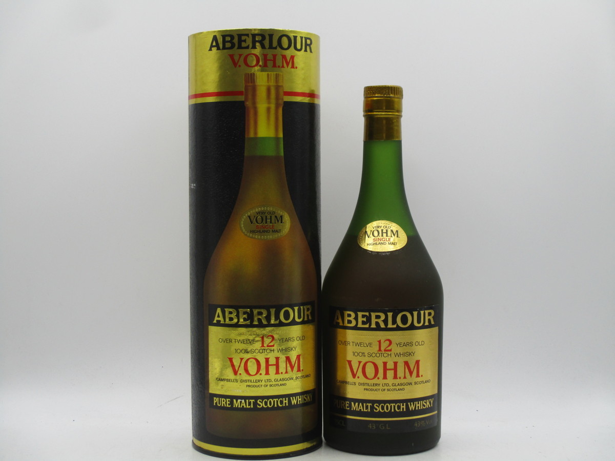 アベラワー 12年 ABERLOUR VOHM vohmの通販 未開栓 - アベラワー12年 