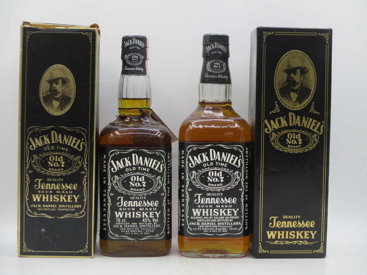 お得 JACK DANIEL'S OLD TIME NO.7 2本セット ジャックダニエル テネシー ウイスキー 箱入 古酒 700ml 750ml E77802.E77803(ウイスキー)｜売買されたオークション情報、yahooの商品情報をアーカイブ公開 - オー その他