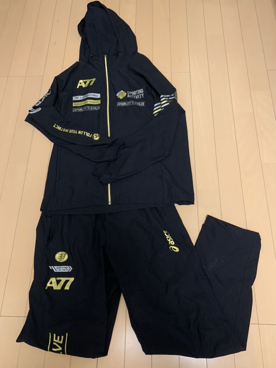 【SALE，豊富な】 アシックス トレーニング ジャージ上下セット(アシックス)｜売買されたオークション情報、yahooの商品情報をアーカイブ公開 - オークファン ジャージ