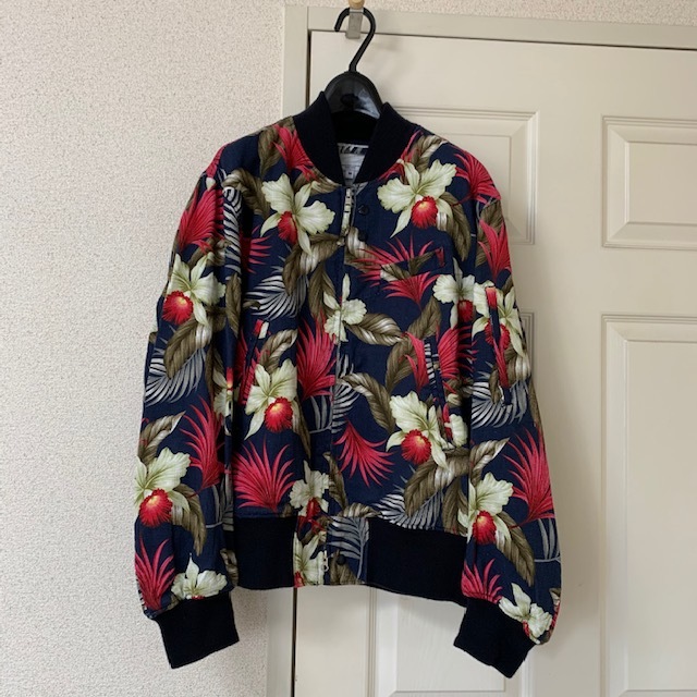 セール，人気セール ENGINEEREDGARMENTS AviatorJacket Hawaiian FloralJavaCloth サイズM エンジニアドガーメンツ アビエータージャケット(ジャケット、上着)｜売買されたオークション情報、yahooの商品情報をアーカイブ公開 - ジャケット、上着