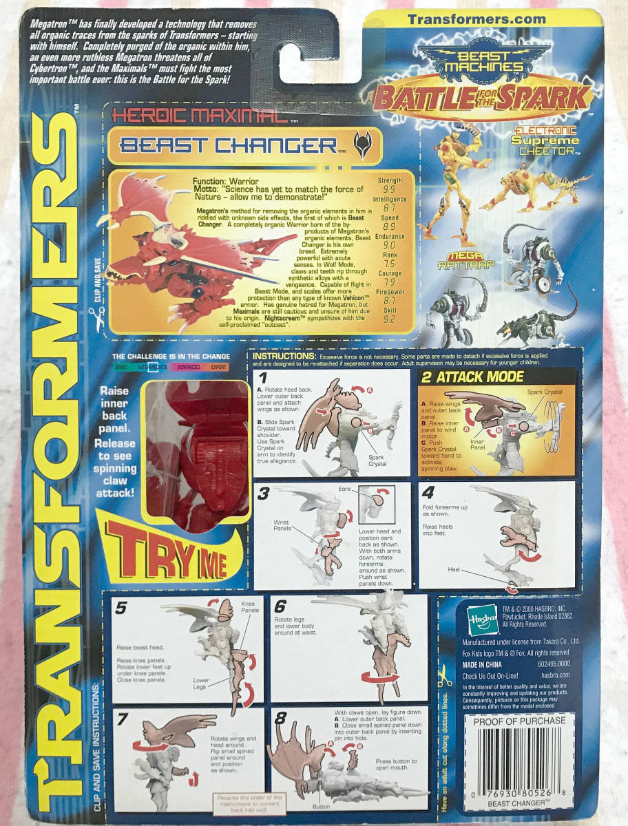 Hasbro 【未開封】ハズブロ 海外 トランスフォーマー ビースト