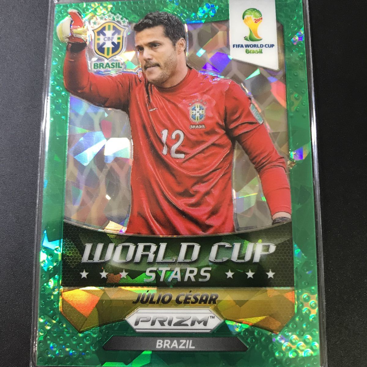 2014 PANINI PRIZM W杯 JULIO CESAR ブラジル ジュリオ セザール