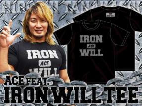 格安，大得価 新日本プロレス棚橋弘至 ACE feat. IRON WILL Tシャツ(格闘技、プロレス)｜売買されたオークション情報、yahooの商品情報をアーカイブ公開 - オークファン その他