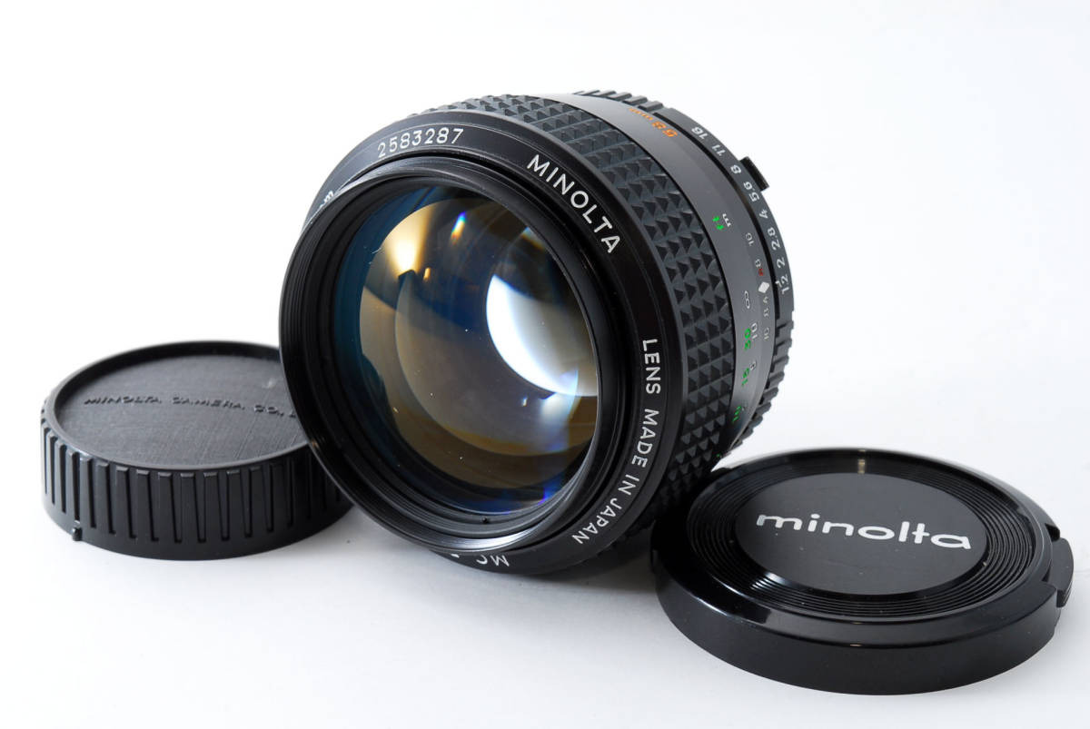 MINOLTA MC ROKKOR-PG 58mm ミノルタ 50mm 1.2 F1.4 MINOLTA|希少