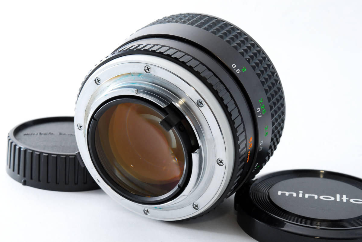 MINOLTA MC ROKKOR-PG 58mm ミノルタ 50mm 1.2 F1.4 MINOLTA|希少