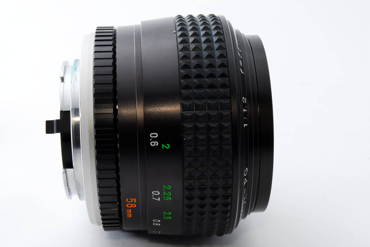 MINOLTA MC ROKKOR-PG 58mm ミノルタ 50mm 1.2 F1.4 MINOLTA|希少