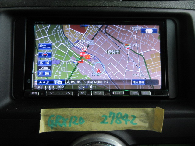 アルパイン VIE-X08S ALPINE CD Bluetooth DVD HDDナビゲーション 地図