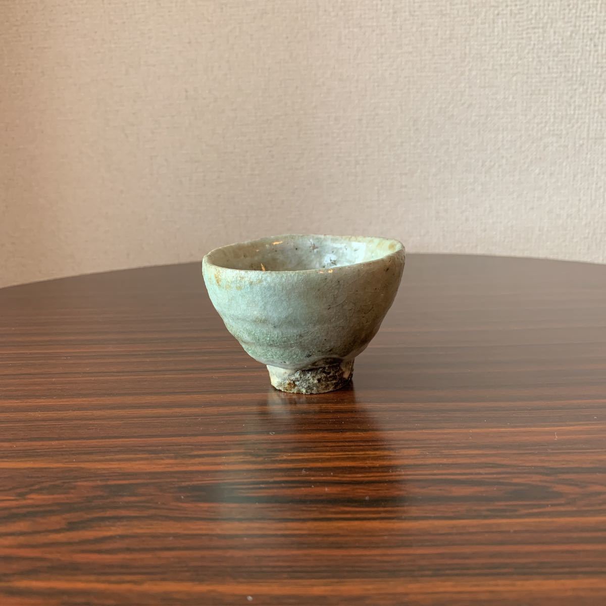 今西公彦 白丹波酒呑 丹波ぐい呑 共箱 唐津ぐい呑 酒器 井戸ぐい呑