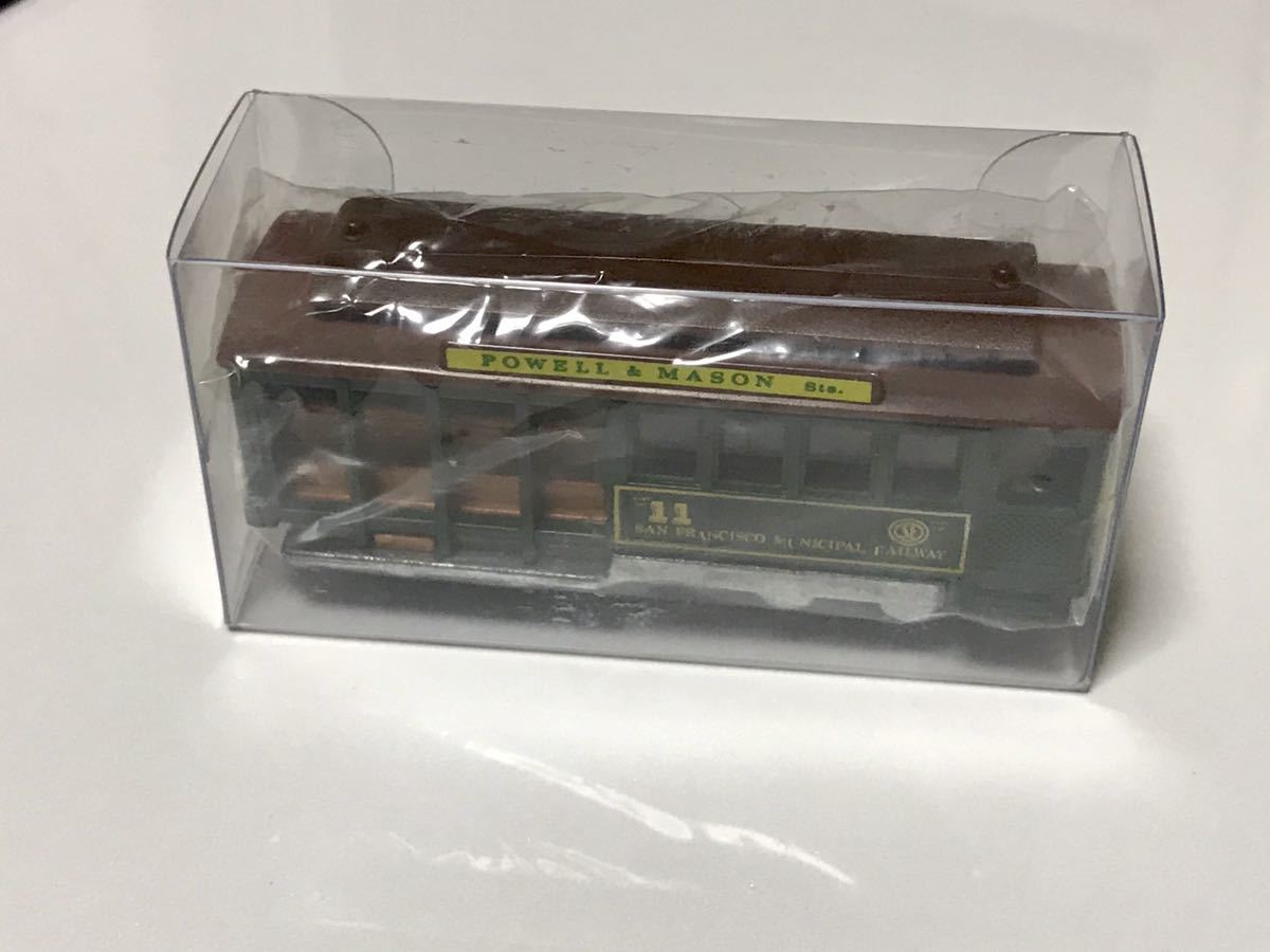 サンフランシスコ ケーブルカー トミカ 青箱 日本製 - | No.F68 2852