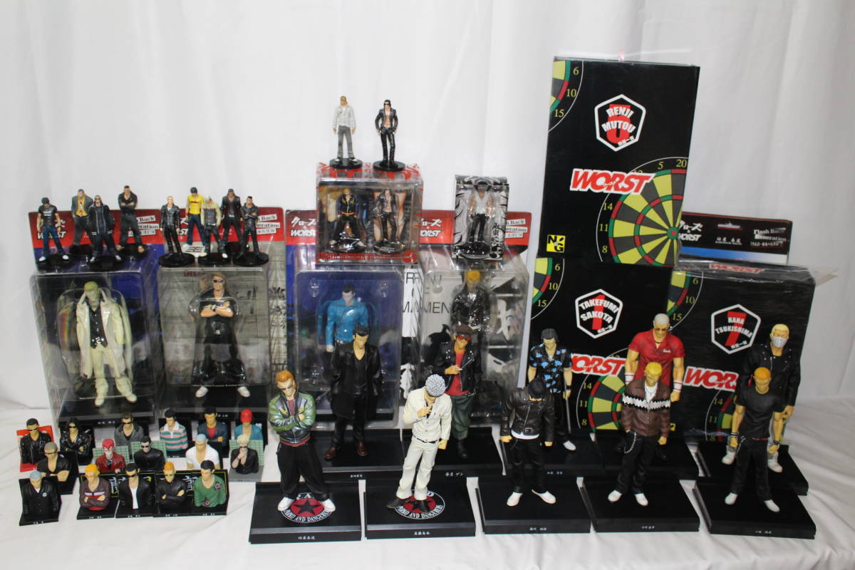 現状品】WORST クローズ フィギュアセット 140サイズ ,以下をお読み