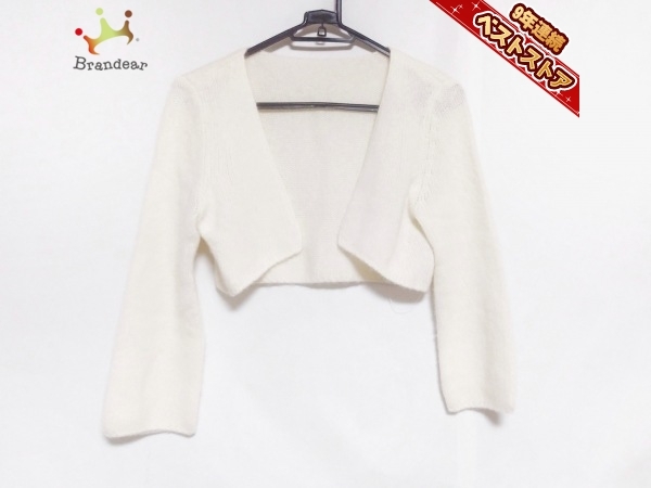 フォクシー FOXEY ボレロ サイズ38 M アイボリー レディース カシミヤ/シルク トップス