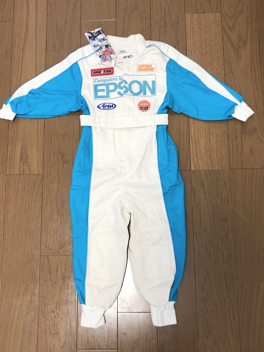 数量限定，100%新品 最終 絶版 当時物 中嶋悟 エプソン レーシングスーツ 展示タグ付き品 90サイズ可愛い子供用 を飾ってください(F1)｜売買されたオークション情報、yahooの商品情報をアーカイブ公開 - オークフ F1