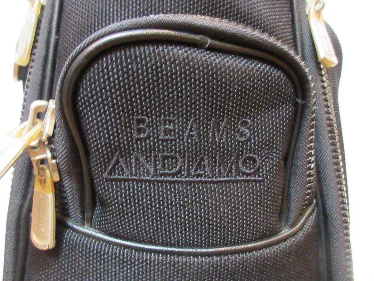ビームス別注　キャディバッグ 黒色　中古 BEAMS ゴルフ ゴルフ） Rover JONES キャディバッグ」の落札相場・落札価格
