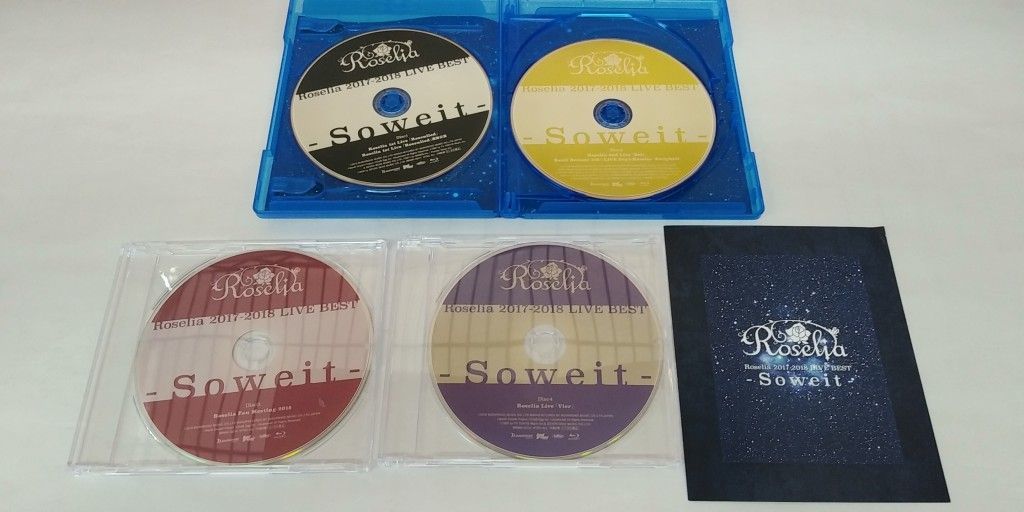 C02】ブルーレイ Roselia 2017-2018 LIVE BEST -Soweit-