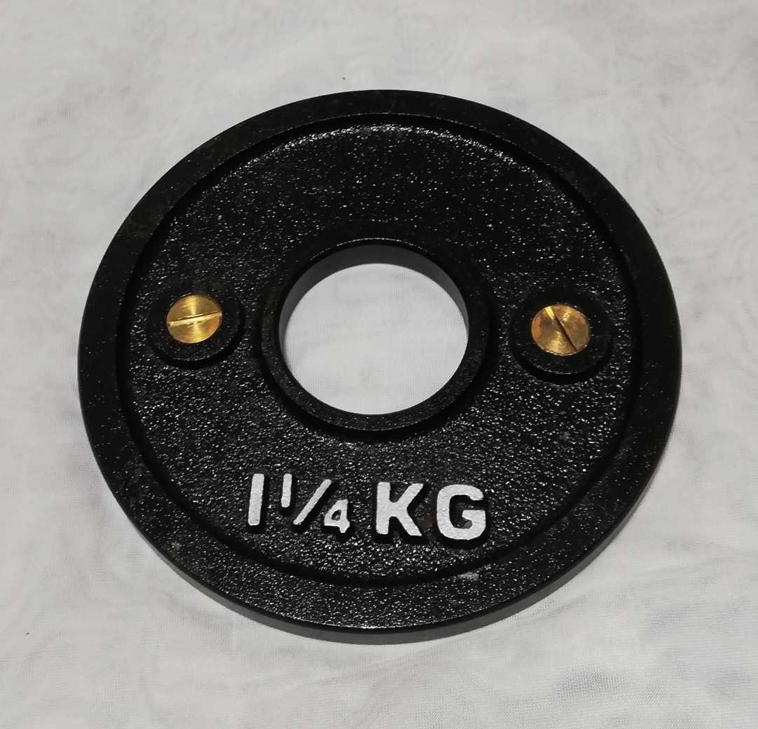 Ivanko プレート 1.25kg 2.5kg 計4枚 ゴールドジム