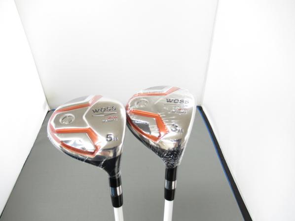送料無料，豊富な ＷＯＳＳ ＭＯ－０３ フェアウェイウッド 3Wと5W 2本セット カーボン R 限定カスタムホワイトシャフト(WOSS)｜売買されたオークション情報、yahooの商品情報をアーカイブ公開 - オークファン 男性右きき用