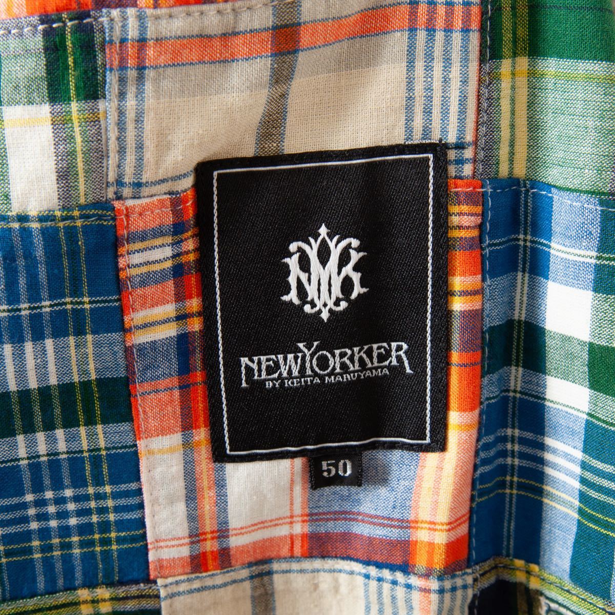 新品未使用品 定価45,150円 NEW YORKER ケイタマルヤマ パッチワーク2B 
