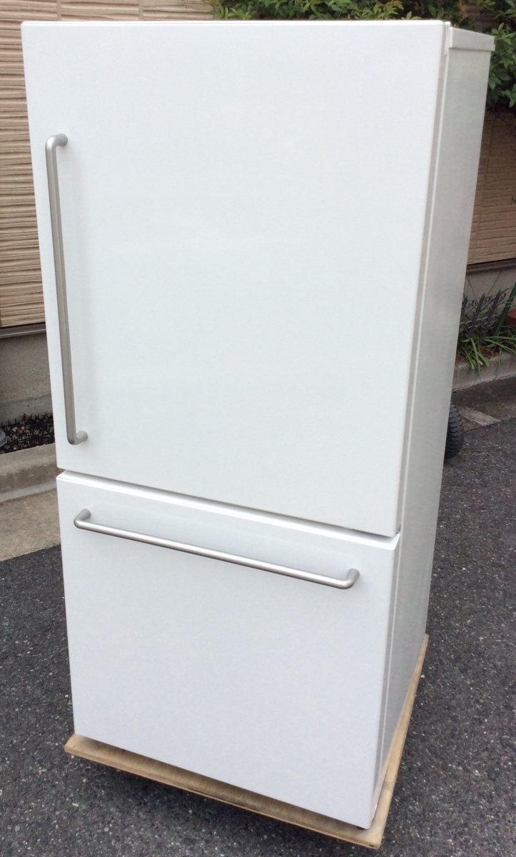 無印良品 157L 2ドア 白 2ドア冷蔵庫 冷蔵庫 MJ-R16Bシンプル設計 冷凍
