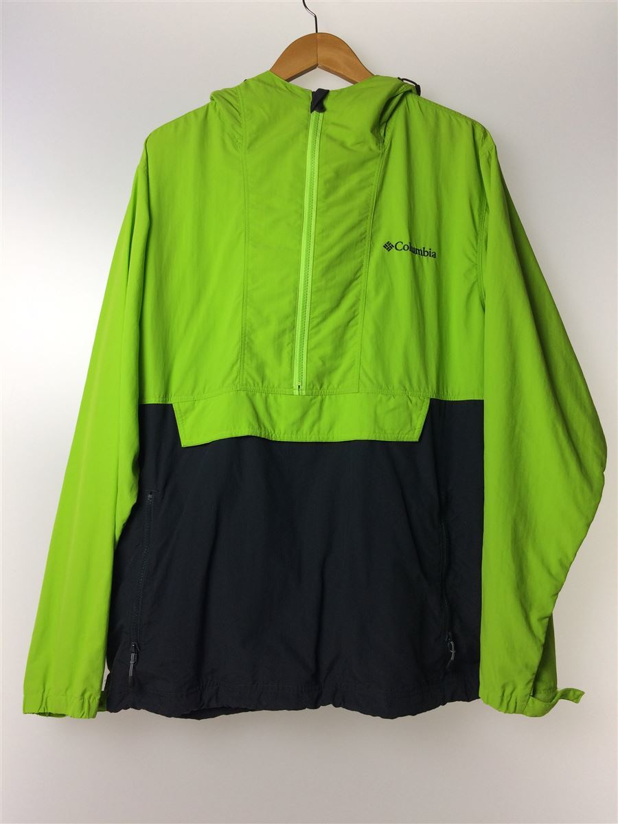 【低価，正規品】 Columbia ナイロンジャケット/XL/-/GRN/無地/PM3553/ヘイゼンプルオーバージャケット(XLサイズ以上)｜売買されたオークション情報、yahooの商品情報をアーカイブ公開 - オークファン 男性用