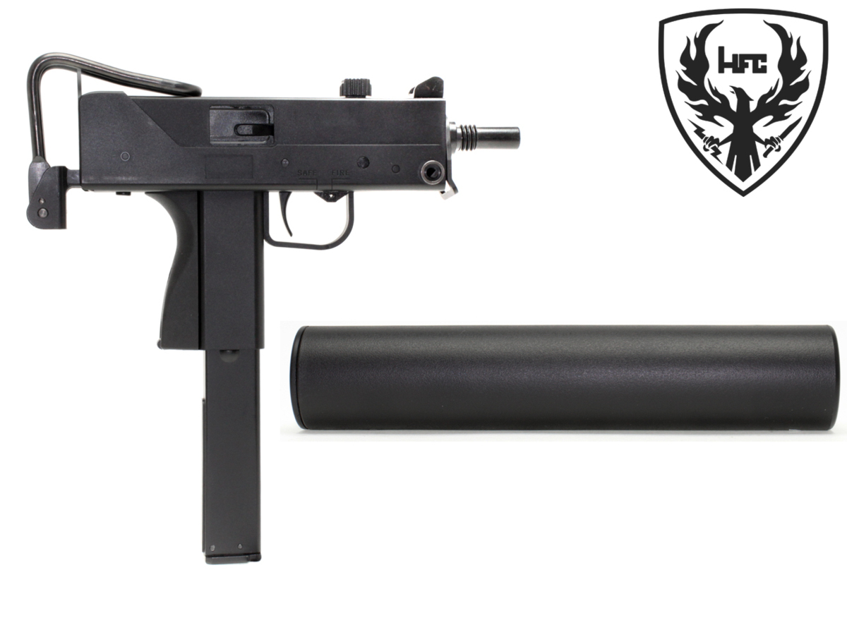 HFC GBB イングラム M11◆MAC11 リアルなストック オープンボルト式ギミック ガスブローバックマシンガン マシンピストル ギャング装備