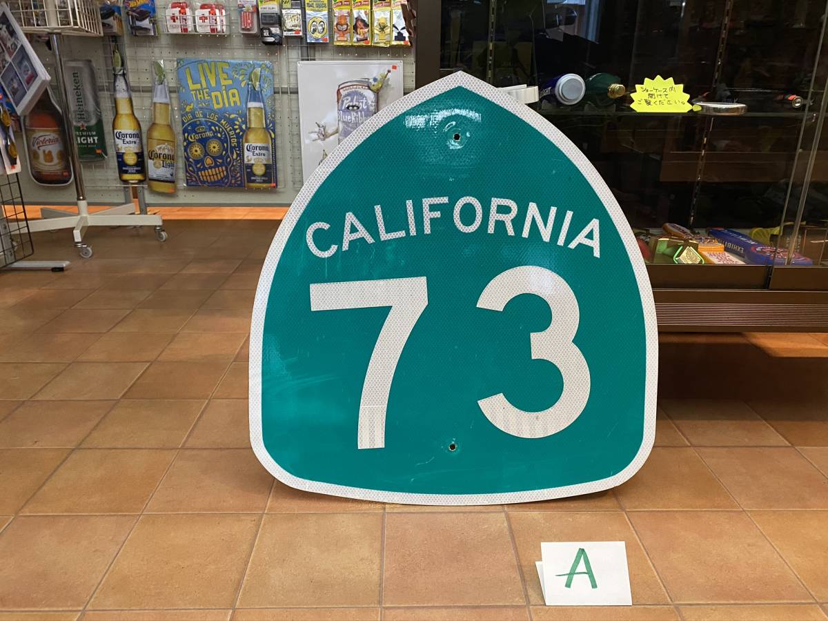 0 ロードサイン STATE 道路標識 ROUTE 本物 Route CAL - Point State